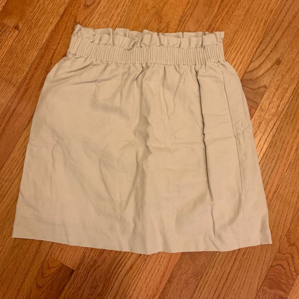 Khaki skirt